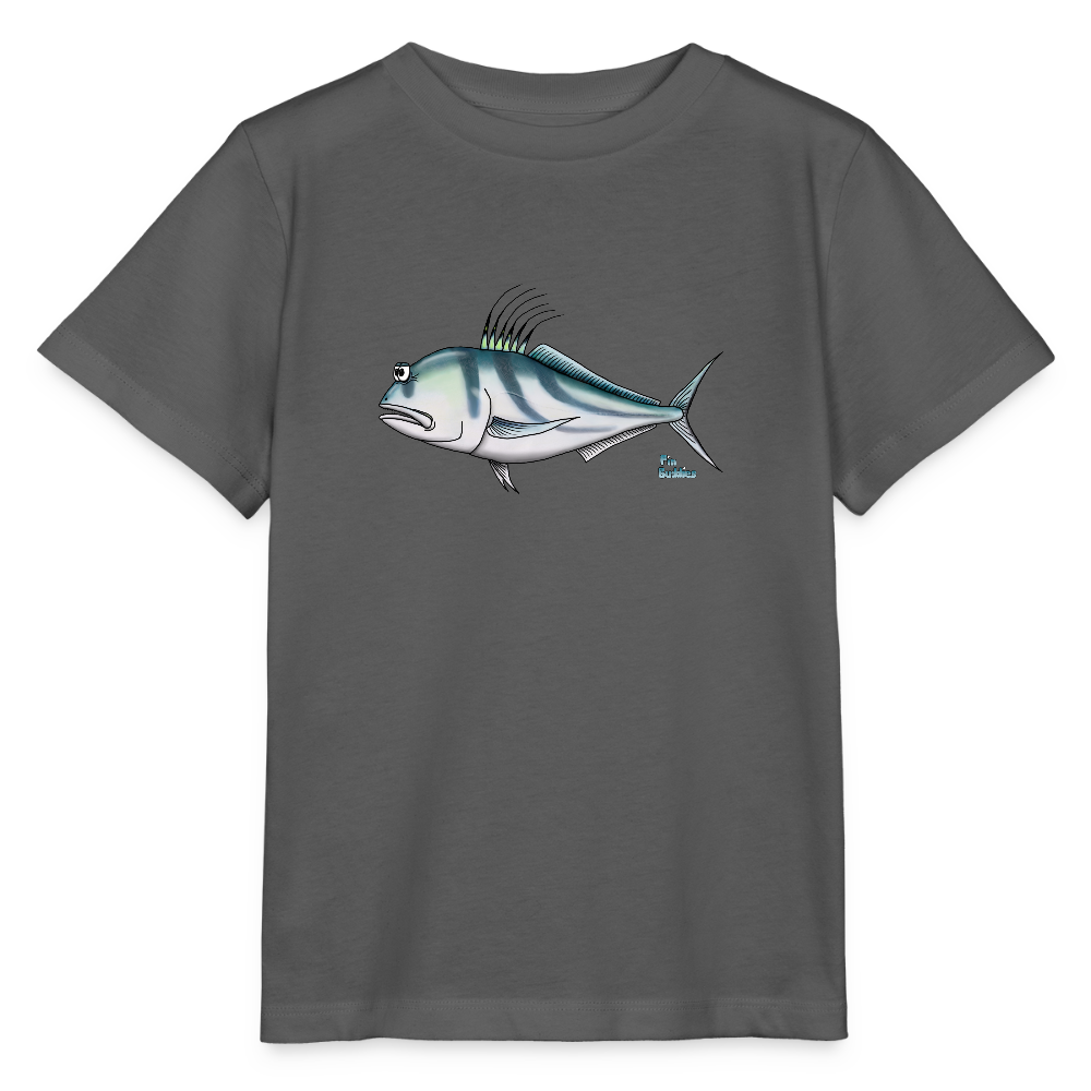 Rooster - Kinder Bio-T-Shirt - Anthrazit
