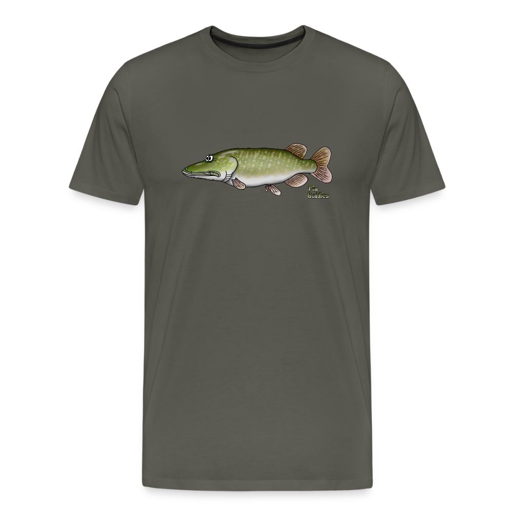 Hecht - Männer Premium Bio T-Shirt - Asphalt