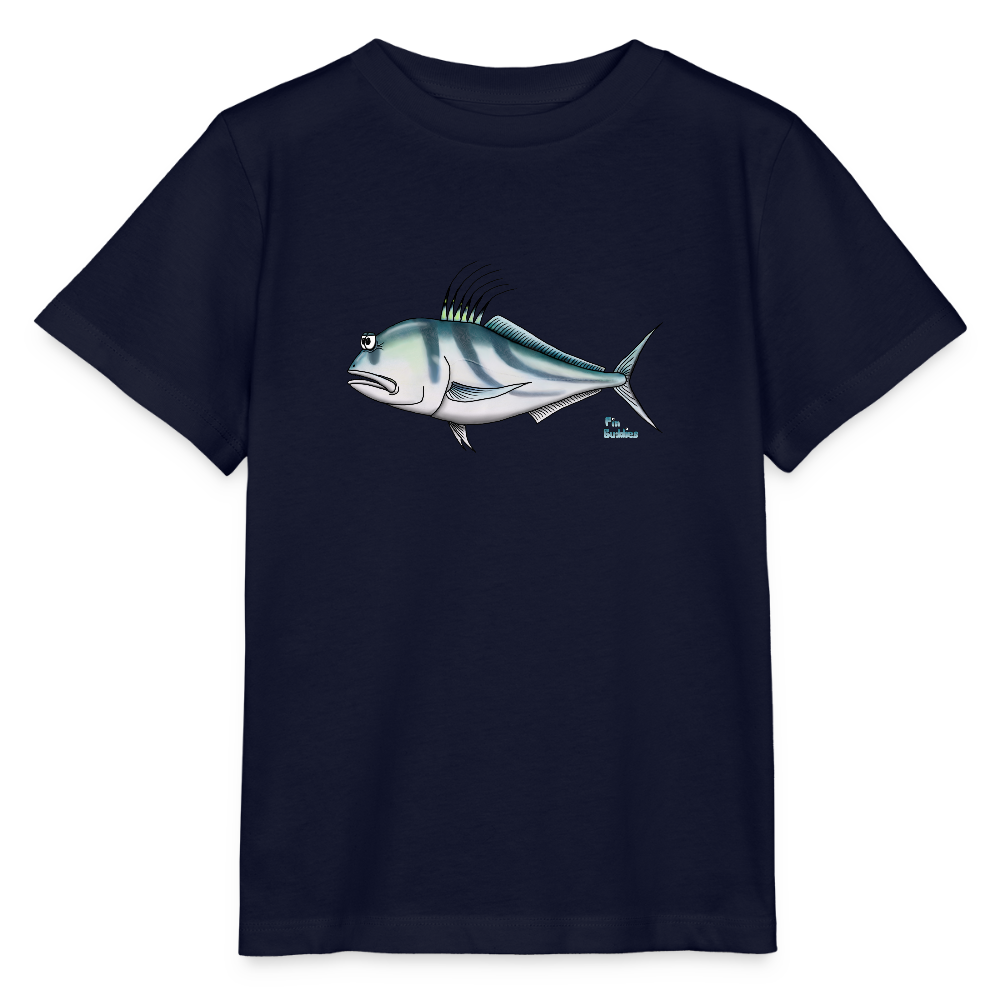 Rooster - Kinder Bio-T-Shirt - Navy