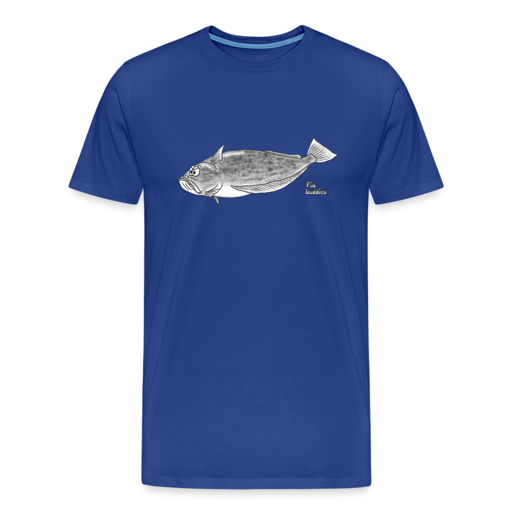 Heilbutt - Männer Premium Bio T-Shirt - Königsblau