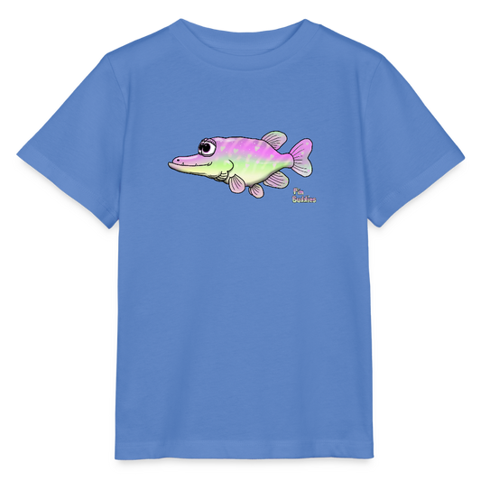 Girlie Pike - Kinder Bio-T-Shirt - Blau
