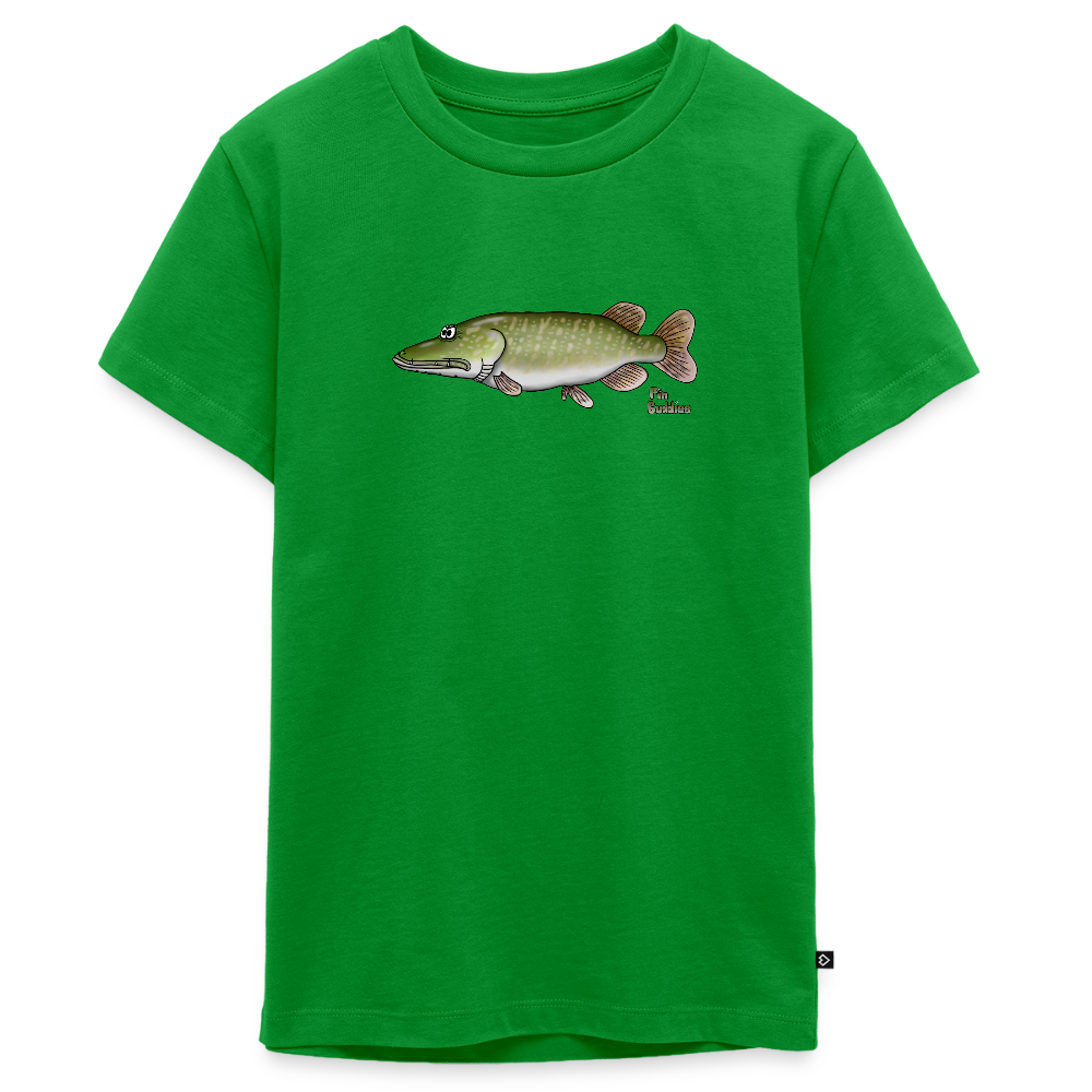 Hecht - Teenager Premium Bio T-Shirt - Grün