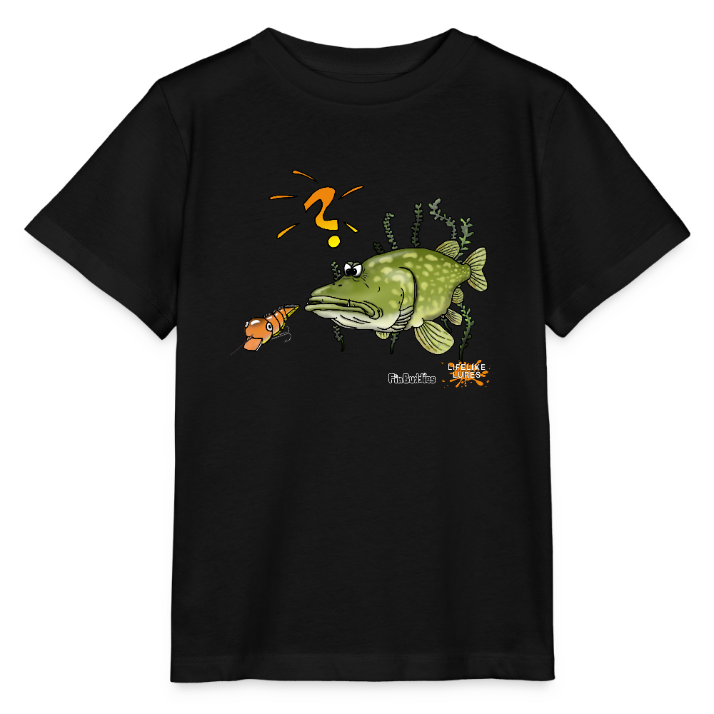 Nessy and the Mom - Kinder Premium Bio T-Shirt - Schwarz