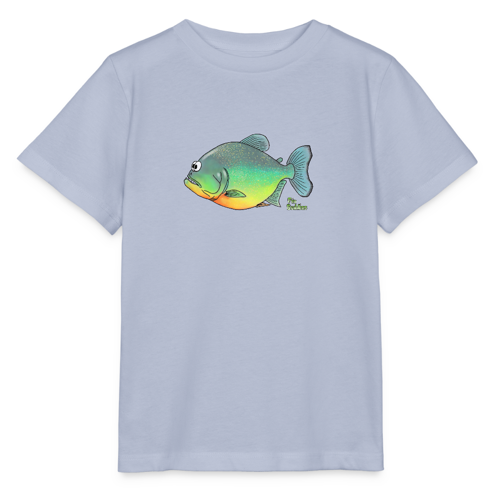 Piranha - Kinder Bio-T-Shirt - Lavendel-Violett