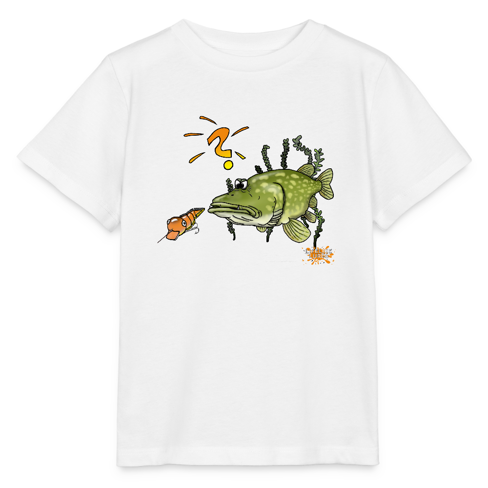 Nessy and the Mom - Kinder Premium Bio T-Shirt - Weiß