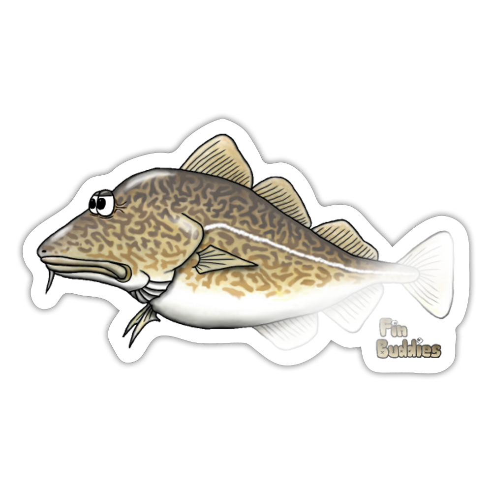Dorsch - Sticker - Weiß glänzend