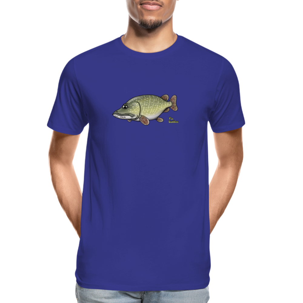 Hechtmutti - Männer Premium Bio T-Shirt - Königsblau