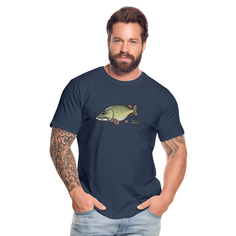 Hechtmutti - Männer Premium Bio T-Shirt - Navy