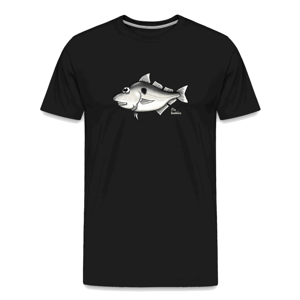 Schellfisch - Männer Premium Bio T-Shirt - Schwarz