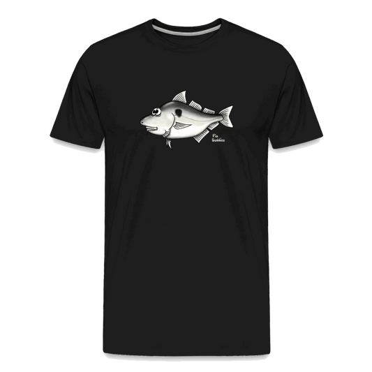 Schellfisch - Männer Premium Bio T-Shirt - Schwarz