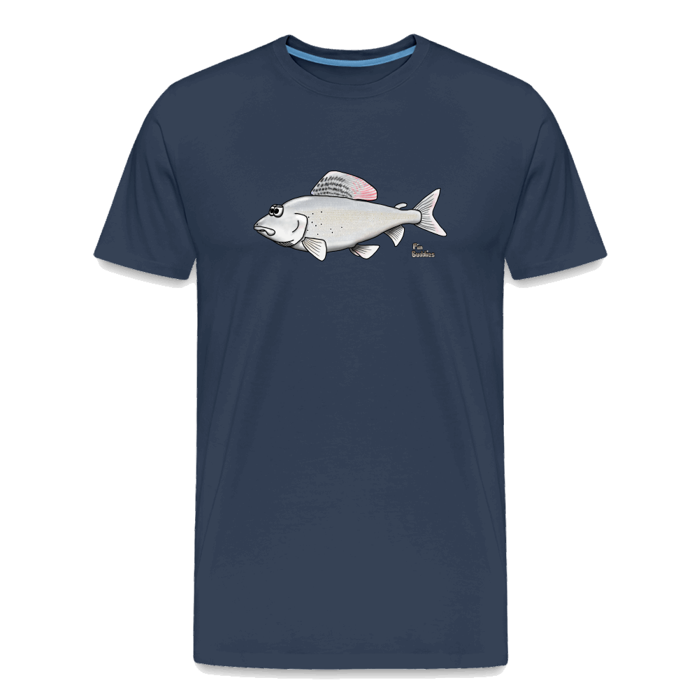 Äsche - Männer Premium Bio T-Shirt - Navy