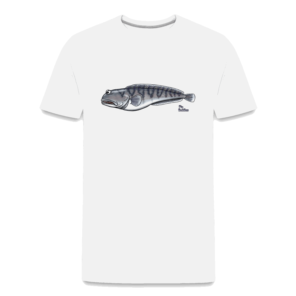 Seewolf - Männer Premium Bio-T-Shirt - Weiß