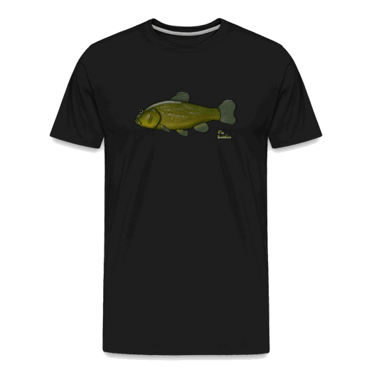 Schleie - Männer Premium Bio T-Shirt - Schwarz