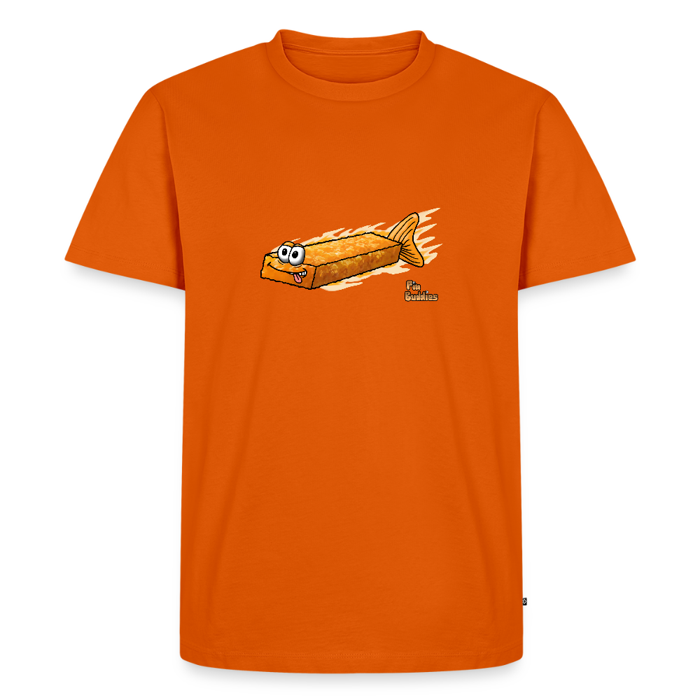 Fischstäbchen - Männer Premium Bio T-Shirt - Orange 