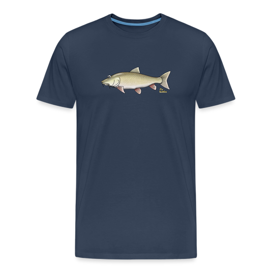 Barbe - Männer Premium Bio T-Shirt - Navy