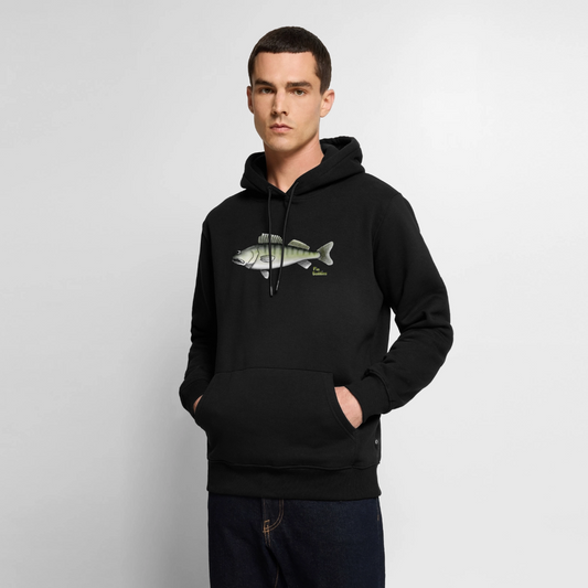 Zander - Männer Hoodie - Schwarz