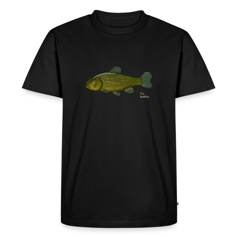 Schleie - Männer Premium Bio T-Shirt - Schwarz