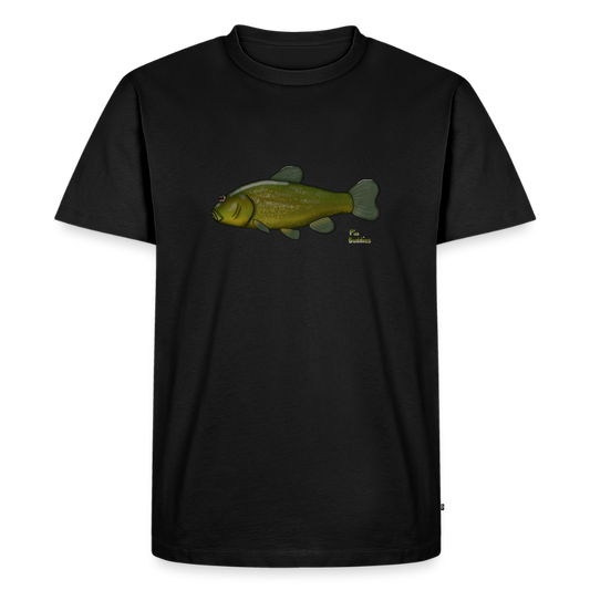 Schleie - Männer Premium Bio T-Shirt - Schwarz