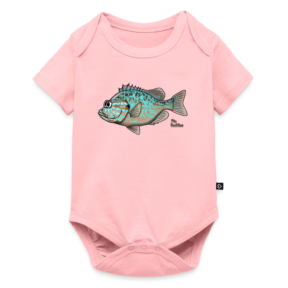 Sonnenbarsch - Baby Bio-Kurzarm-Body - Rosa
