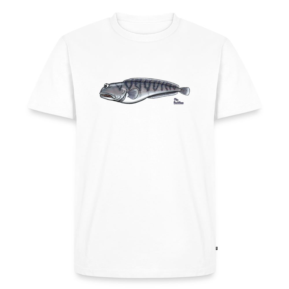 Seewolf - Männer Premium Bio-T-Shirt - Weiß
