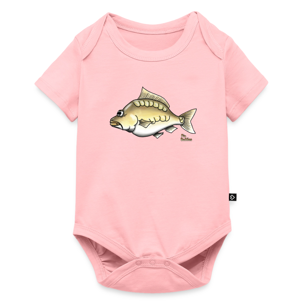 Baby Bio-Kurzarm-Body - Rosa