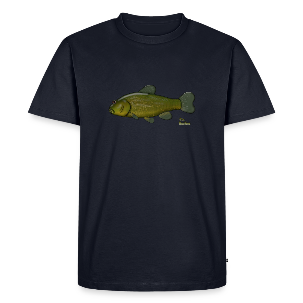 Schleie - Männer Premium Bio T-Shirt - Navy
