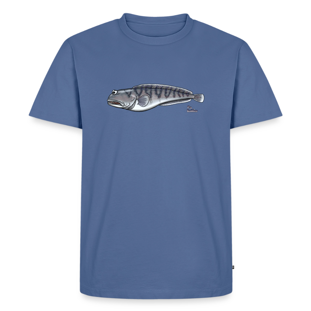 Seewolf - Männer Premium Bio-T-Shirt - Taubenblau