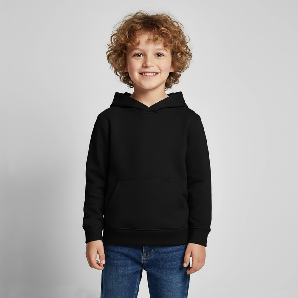 Hecht Zander Barsch Triple - Kinder und Jugendliche Premium Hoodie - Schwarz