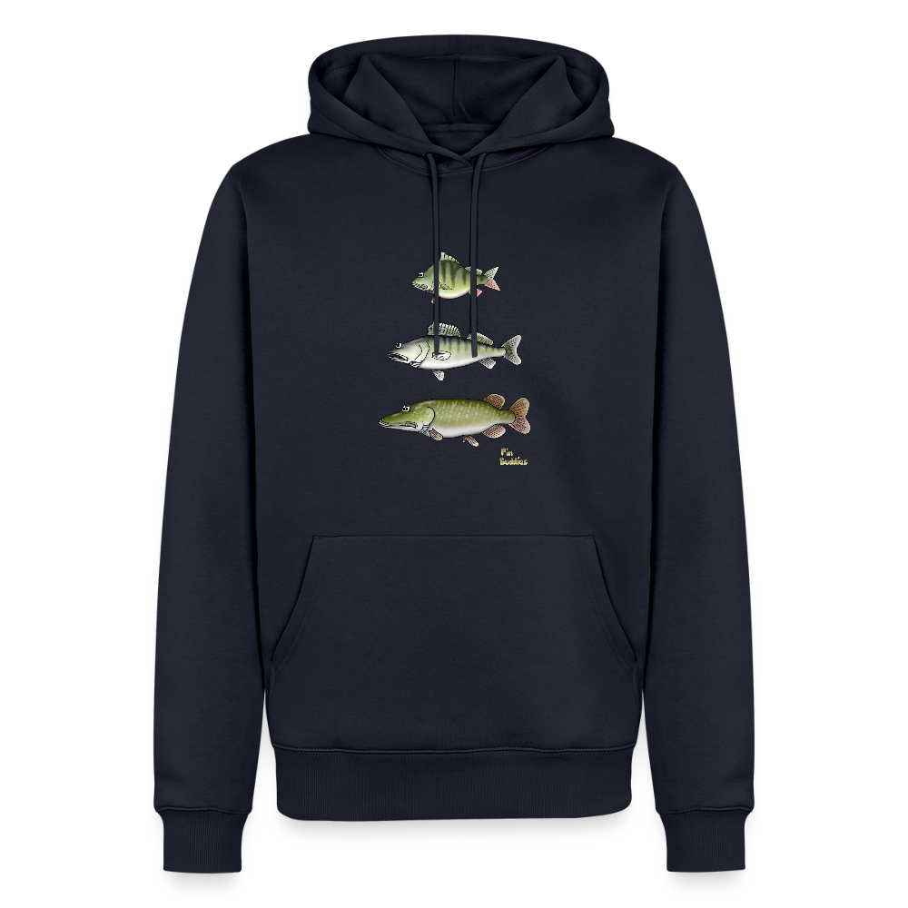 Hecht Zander Barsch Triple Angler Hoodie Navy – Fin Buddies