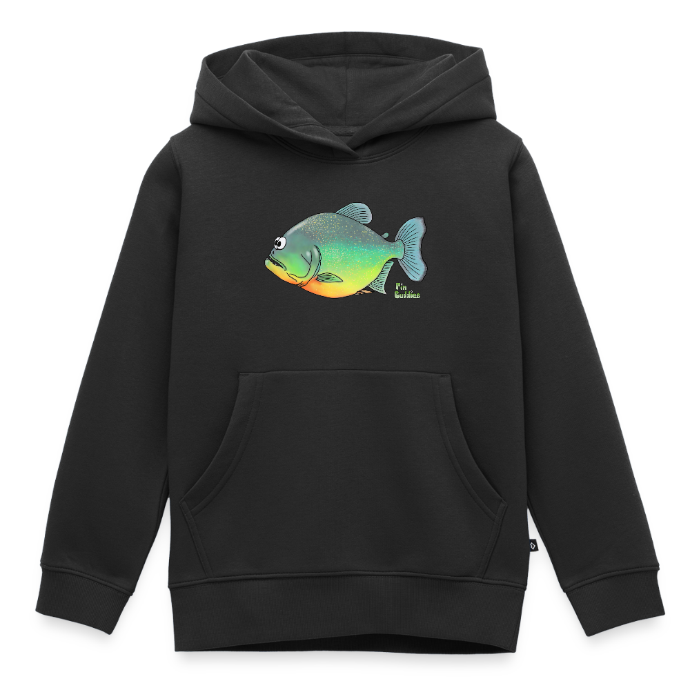 Piranha - Kinder und Jugendliche Premium Hoodie - Schwarz