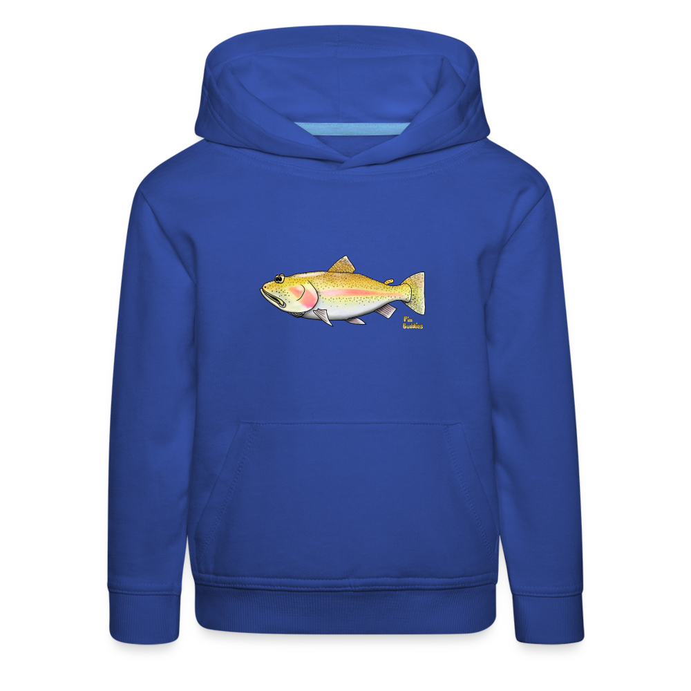 Goldforelle - Kinder und Jugendliche Premium Hoodie - Royalblau