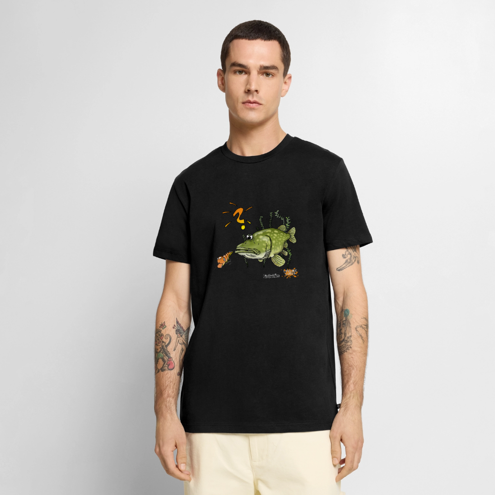 NESSY & the Mom - Männer Premium T-Shirt - Schwarz