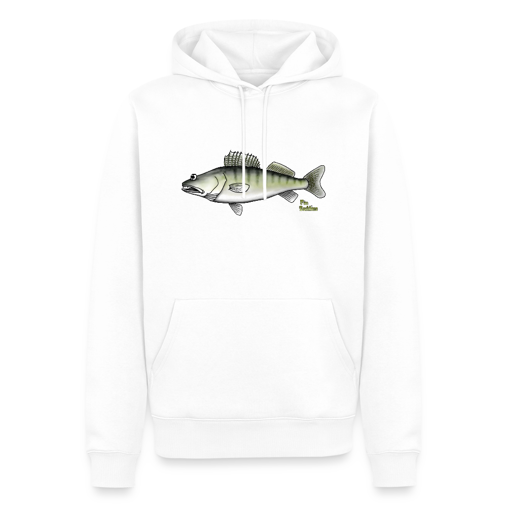 Zander - Männer Hoodie - Weiß