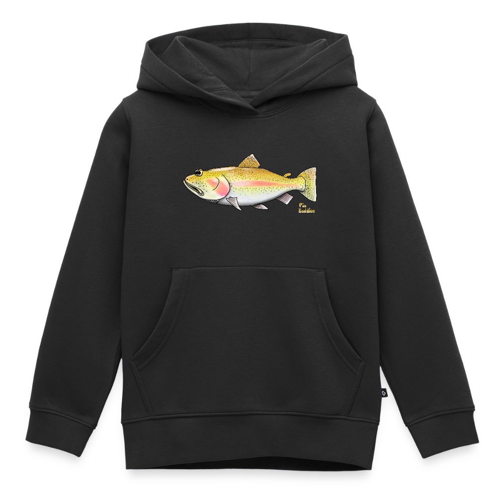 Goldforelle - Kinder und Jugendliche Premium Hoodie - Schwarz