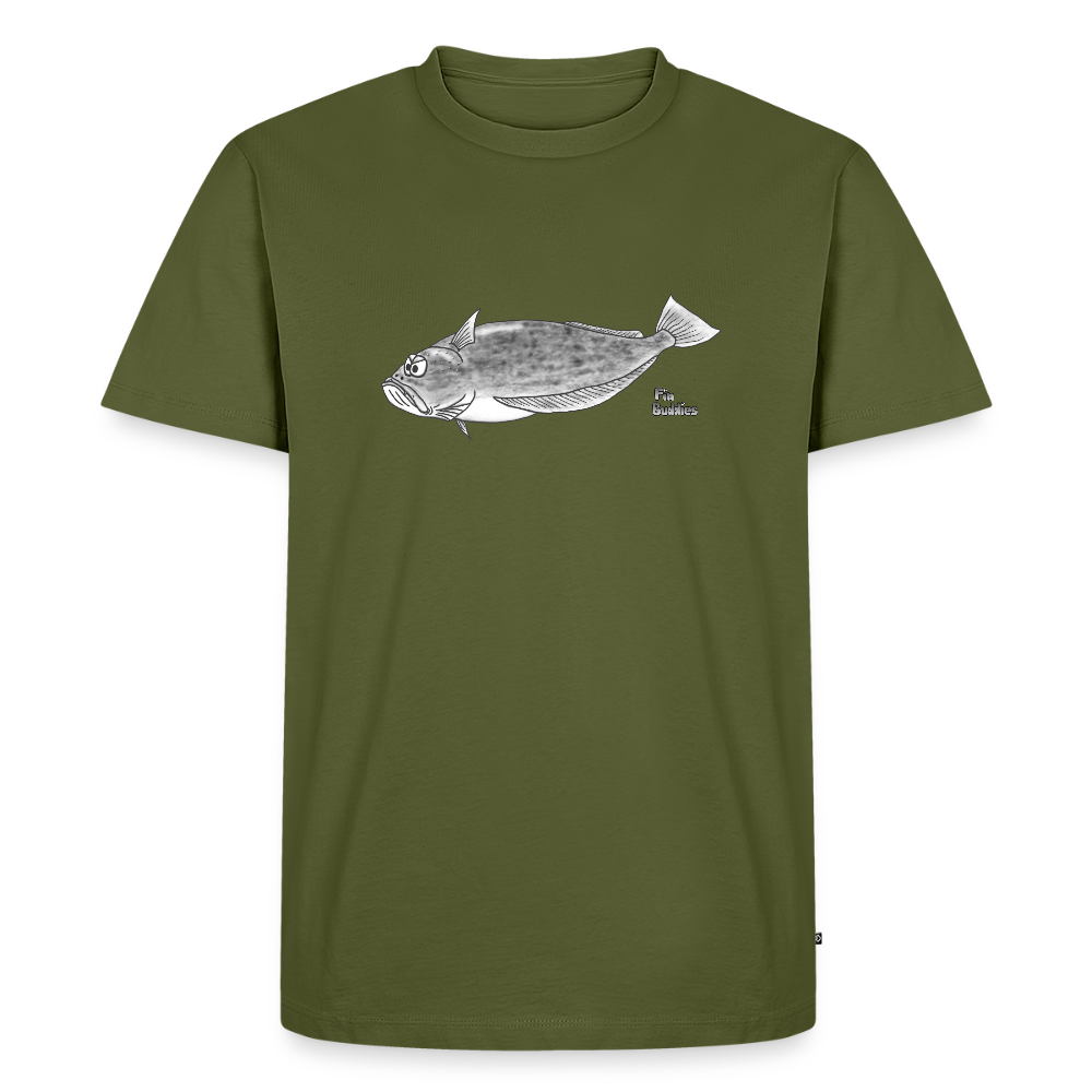 Heilbutt - Männer Premium Bio T-Shirt - Khaki