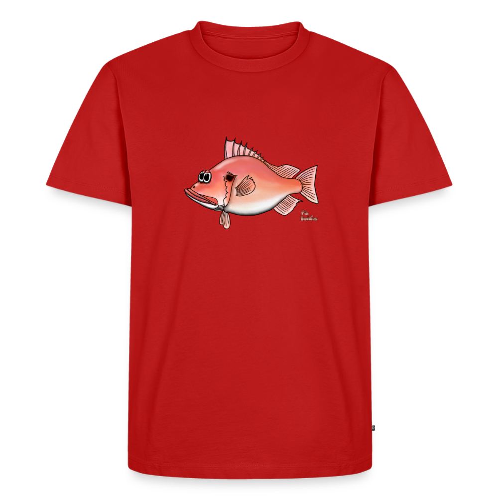 Rotbarsch - Männer Premium Bio T-Shirt - Rot