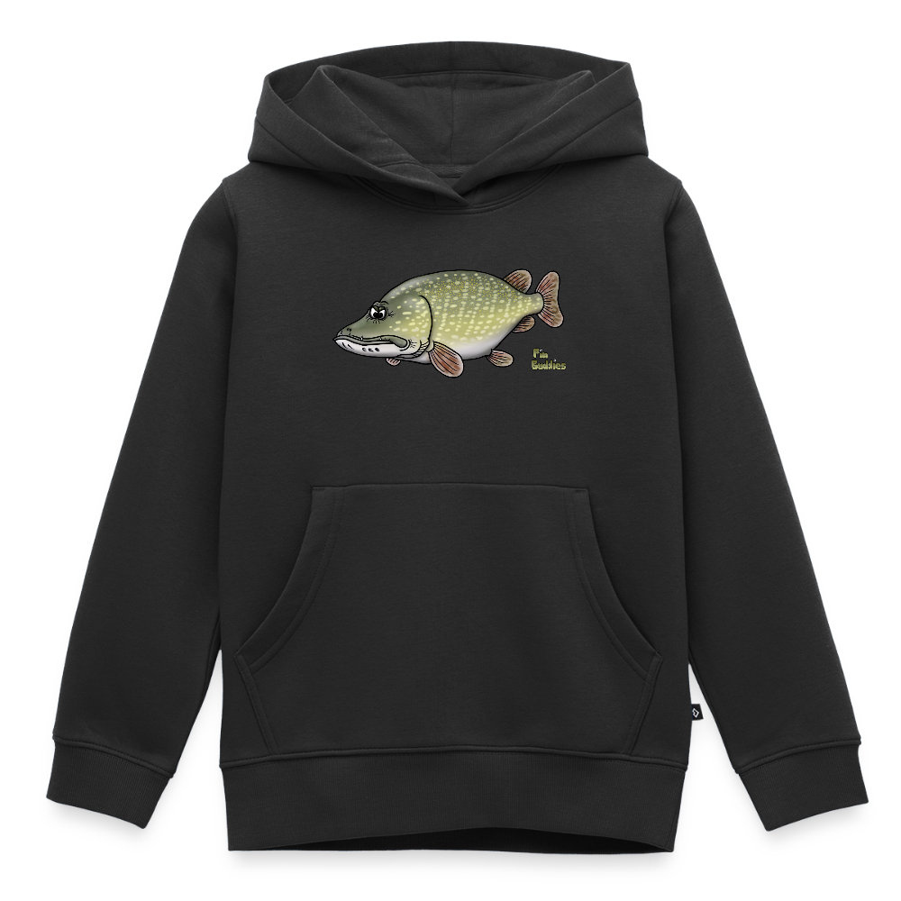 Hechtmutti - Kinder Premium Hoodie - Schwarz