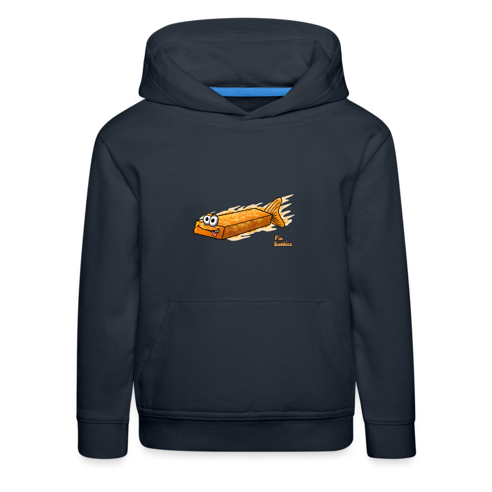 Fischstäbchen - Kinder Premium Hoodie - Navy