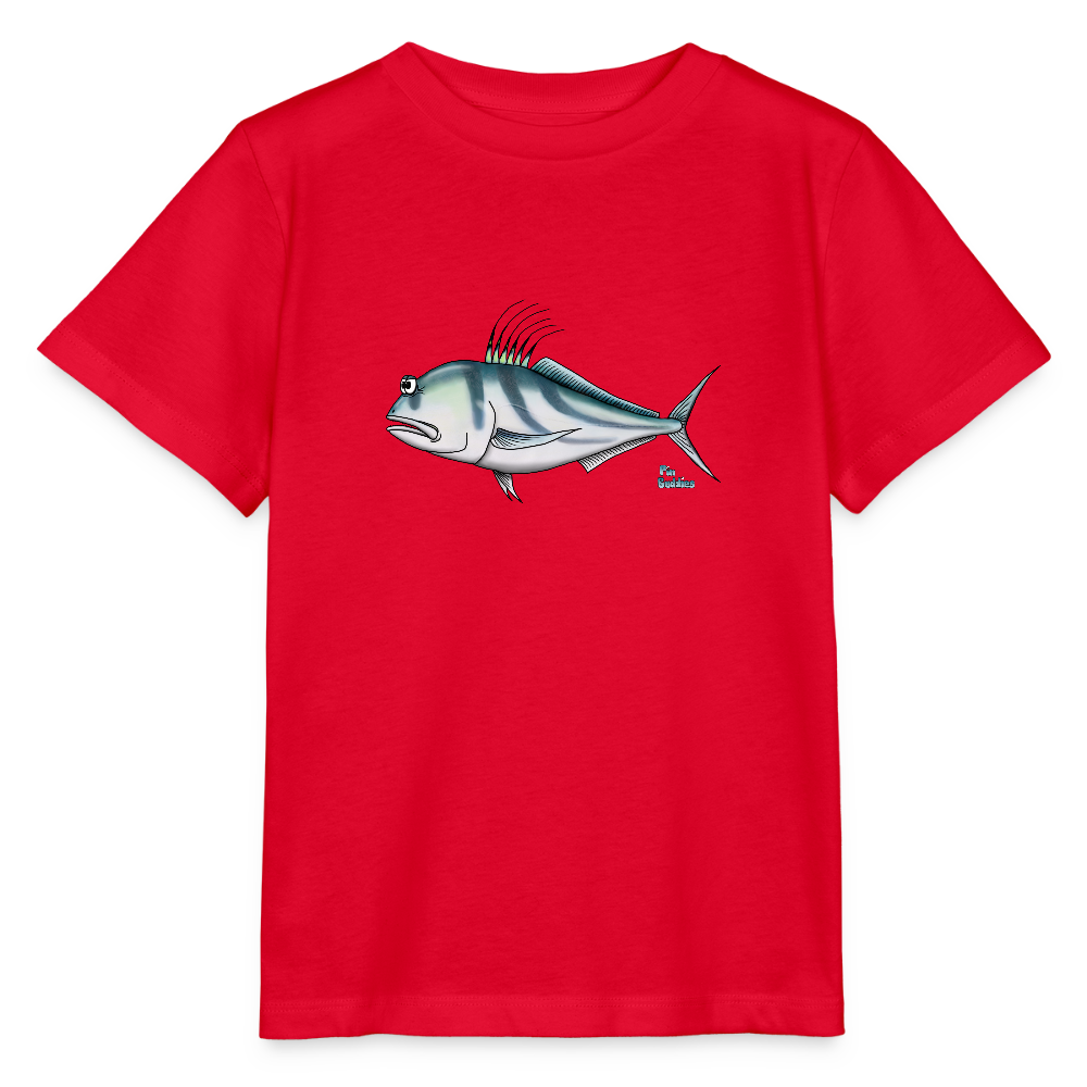 Rooster - Kinder Bio-T-Shirt - Rot