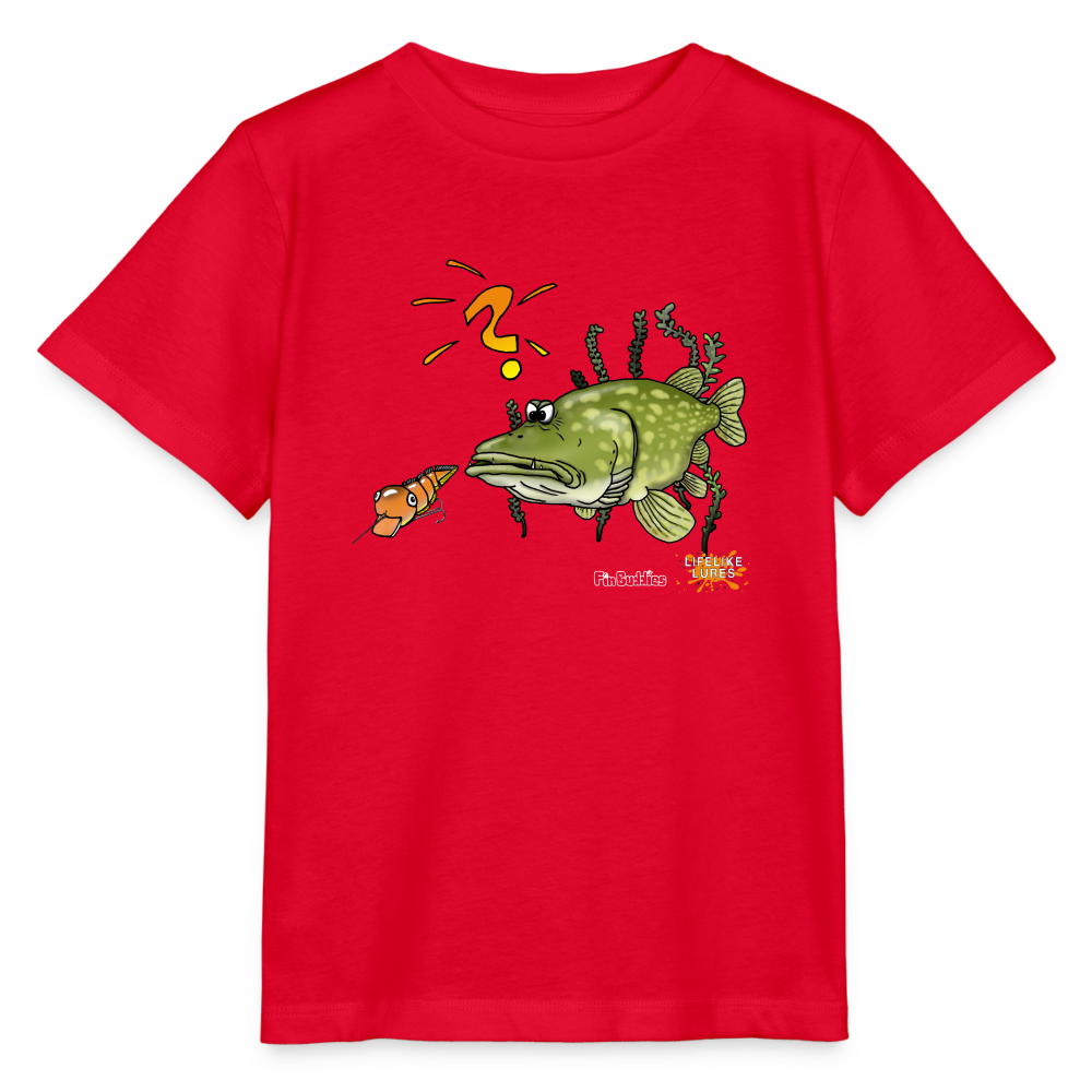 Nessy and the Mom  - Kinder Premium Bio T-Shirt - Rot