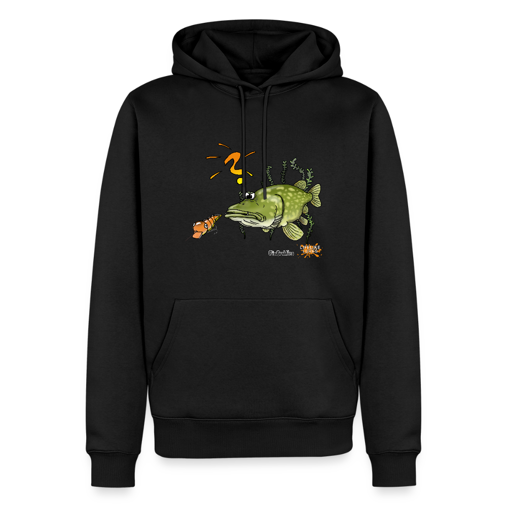 Nessy & The Mom – Angler Hoodie mit Fischmotiv aus Bio-Baumwolle – Fin Buddies