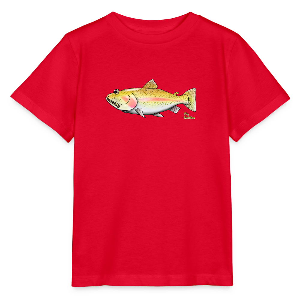 Goldforelle - Kinder Premium Bio T-Shirt - Rot