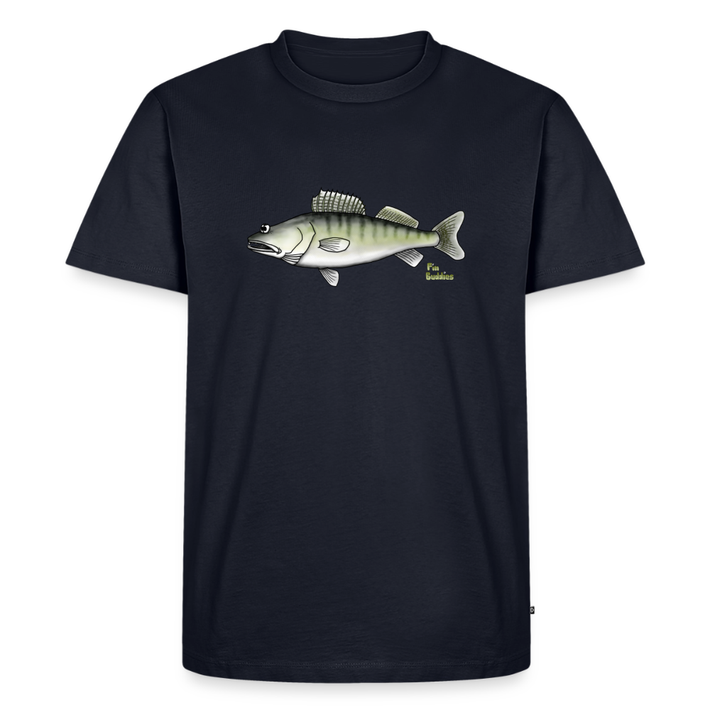 Zander - Männer Premium Bio T-Shirt - Navy