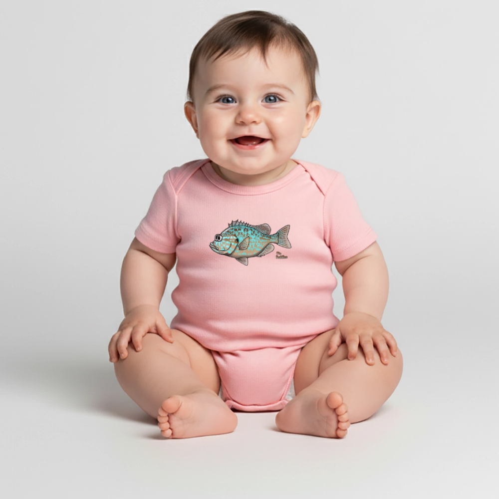 Sonnenbarsch - Baby Bio-Kurzarm-Body - Rosa