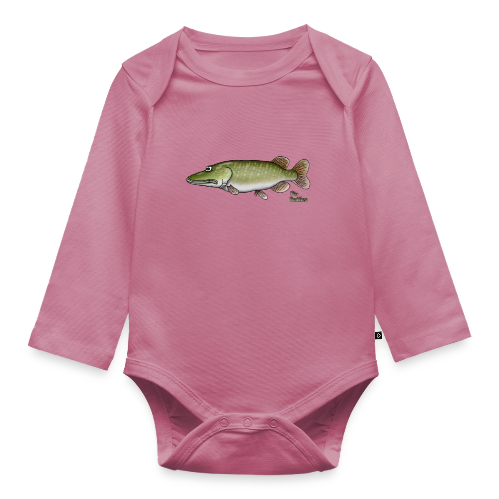 Hecht - Baby Bio-Langarm-Body - Mauve