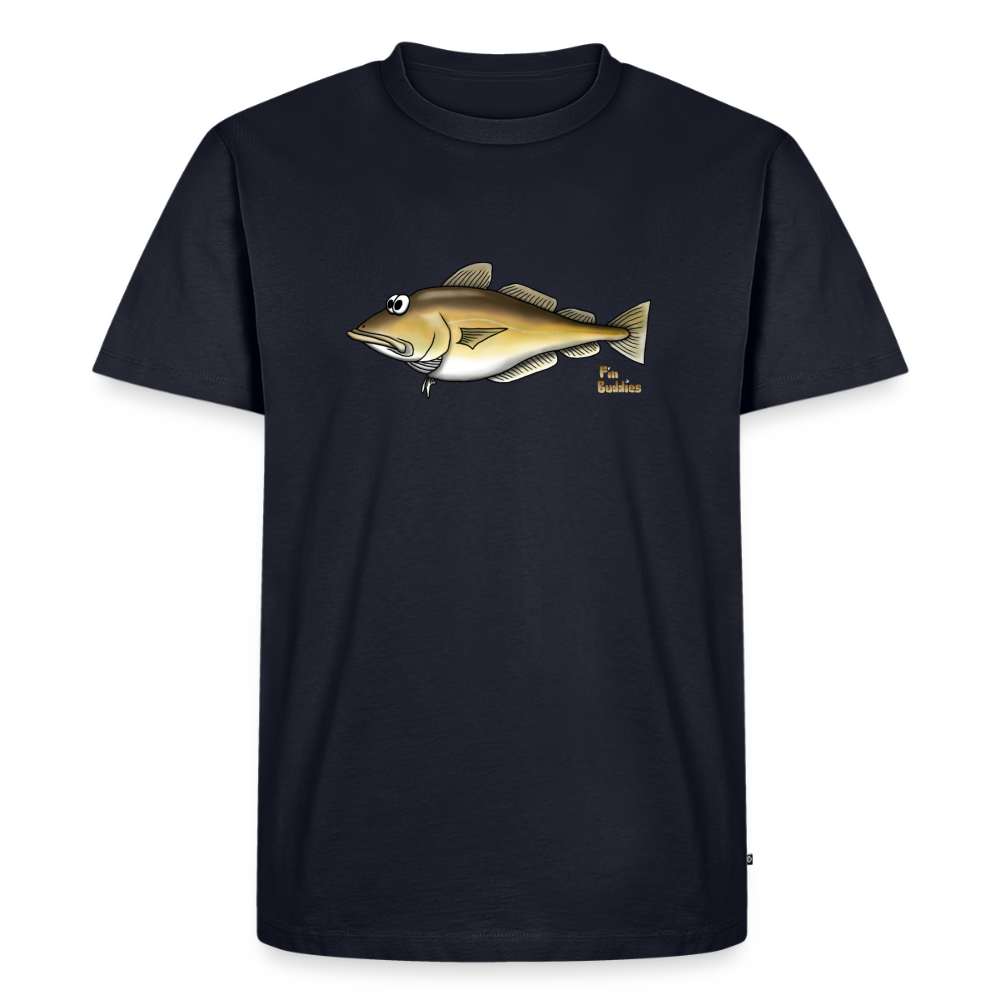 Pollack - Männer Premium Bio T-Shirt - Navy
