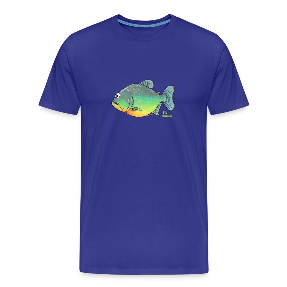 Piranha - Männer Premium Bio T-Shirt - Königsblau