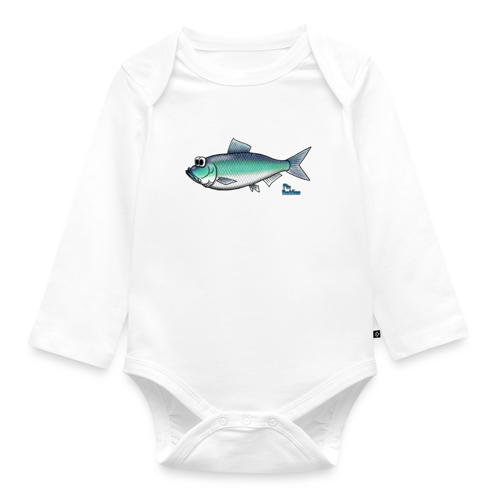 Hering - Baby Bio-Langarm-Body - Weiß