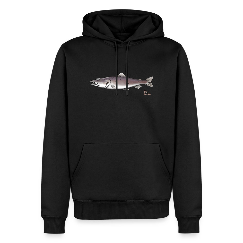 Huchen – Angler Hoodie mit Fischmotiv aus Bio-Baumwolle – Fin Buddies