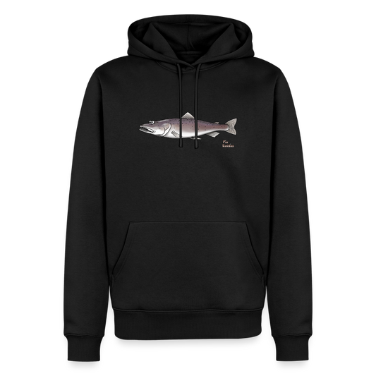 Huchen – Angler Hoodie mit Fischmotiv aus Bio-Baumwolle – Fin Buddies